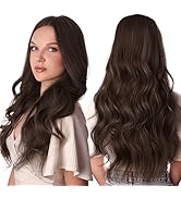 Full Shine Tape in Hair Extensions Remy Human Hair Invisible Skin Weft Color 2 Dark Brown Tape Ha...