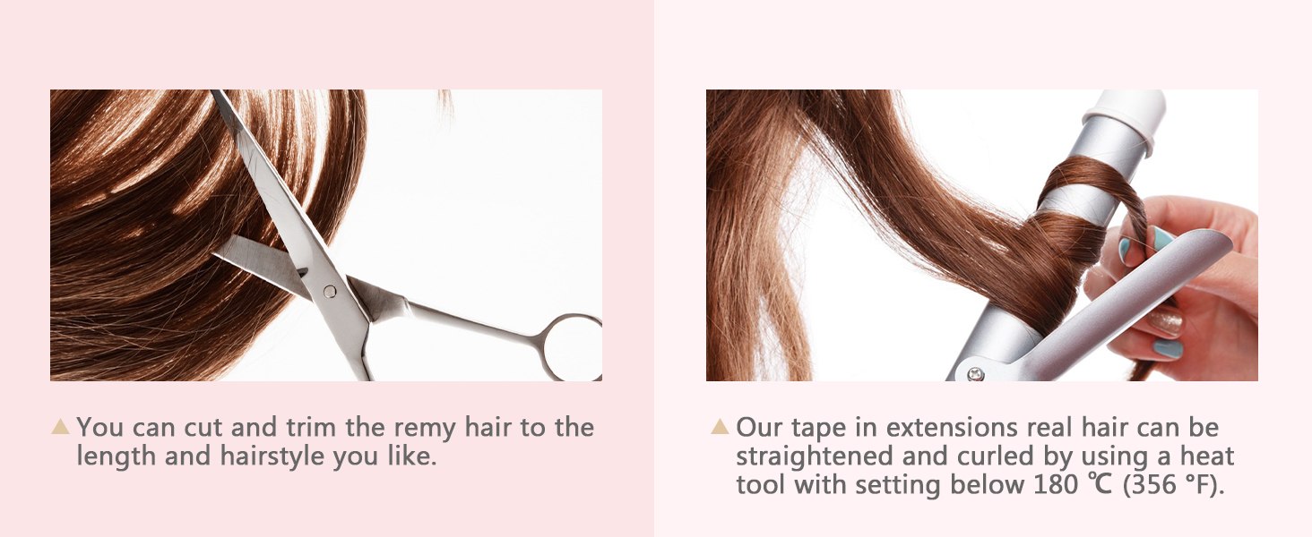 How to Style Hairro Tape in hair extensions real human hair
