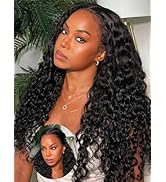 Julia Hair Bye Bye Knots Wig 13x4 Glueless Wigs Human Hair Mixed Curls Water Wave and Jerry Curly...