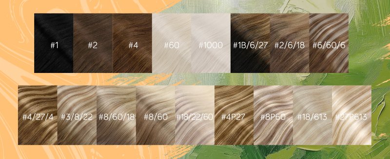 Human Hair Wire Extensions 