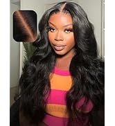 UNICE Pre Everything Glueless Frontal Wig Body Wave 13X4 HD Pre Cut Lace Front Wigs Human Hair Pr...