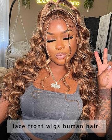 lace front wigs human hair