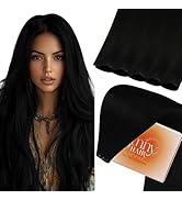 Sunny Hair Genius Weft Hair Extensions for Women Black Genius Sew in Hair Extensions Real Human H...
