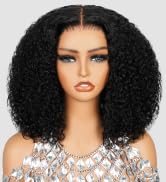 deep curly bob wig