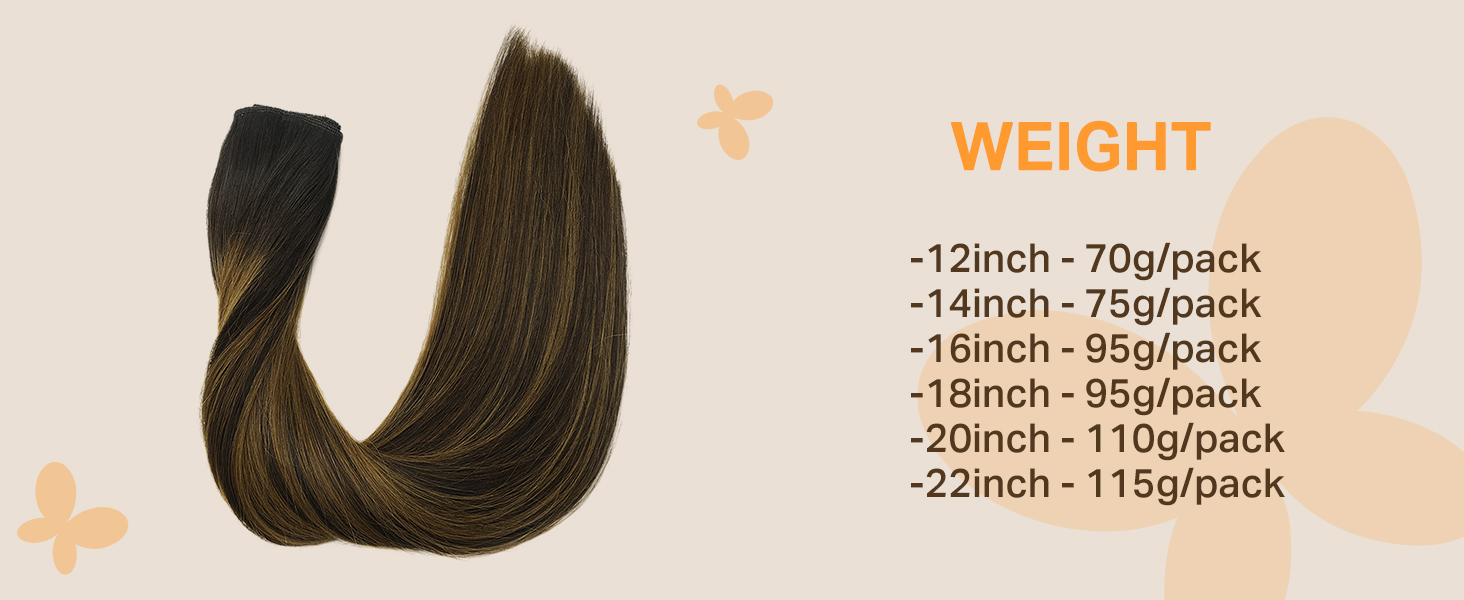 wire hair extensions