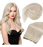 Sunny Hair Beaded Weft Hair Extensions Real Human Hair Blonde Micro Weft Hair Extensions Human Ha...