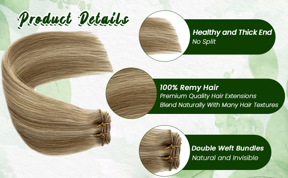see in weft human hair