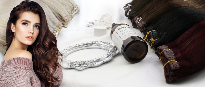 clip in hair extensions