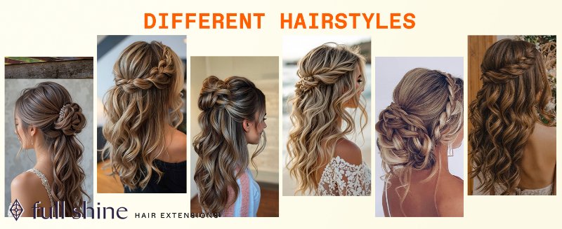 tape in hair extensions can be styled like your own hair tape hair can meet all your styling needs