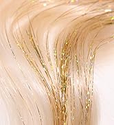 gold hair tinsel