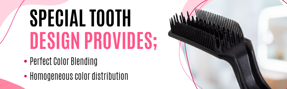 ombre hair dye brush