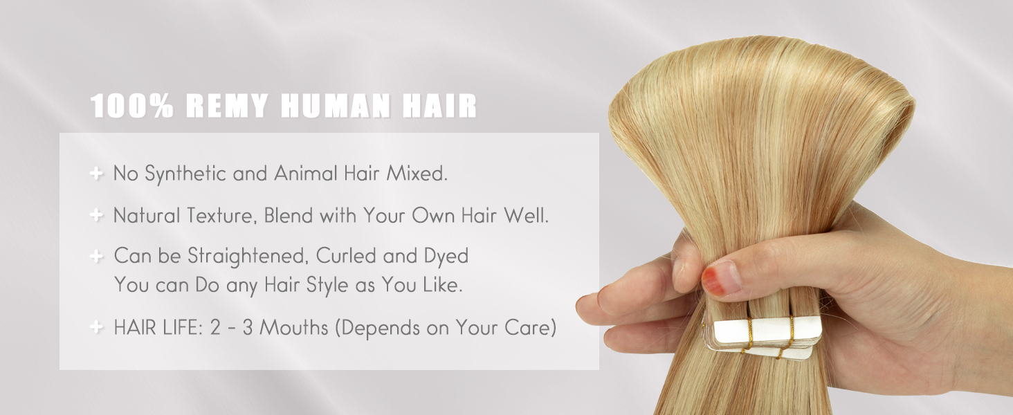 Lacer hair extensions human hair tape in