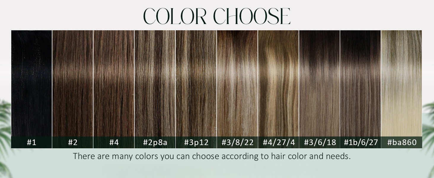 human hair clip in extensions