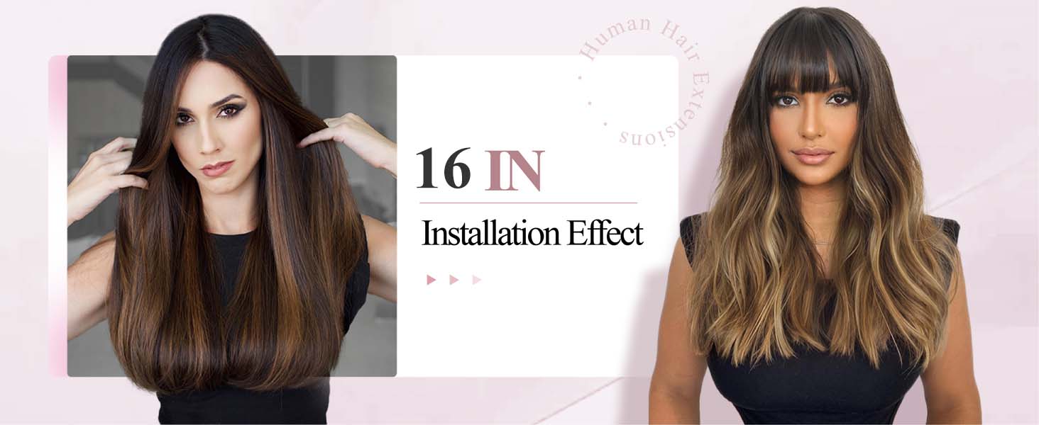 Real Human Hair Tape in Extensions