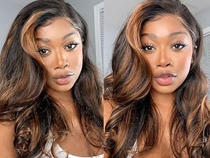 Highlight body wave wig