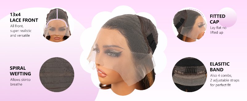 body wave lace front wigs human hair