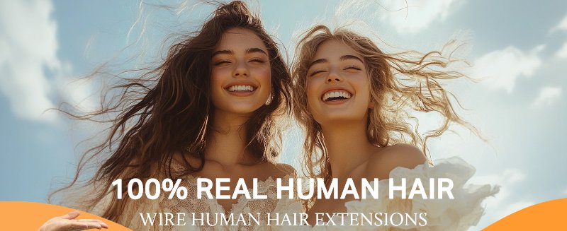 wire hair extensions