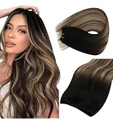 Sunny Hair Micro Beaded Weft Hair Extensions Human Hair Ombre Micro Weft Hair Extensions Invisibl...