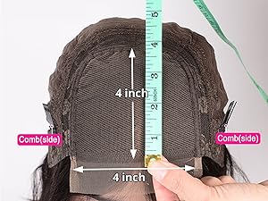 4x4 Closure wig