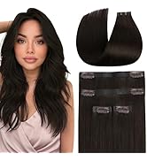 brown hair extensions