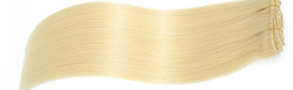 clip in hair extensions real human hair