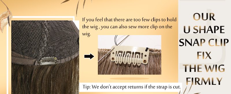 Human Hair Half Wigs