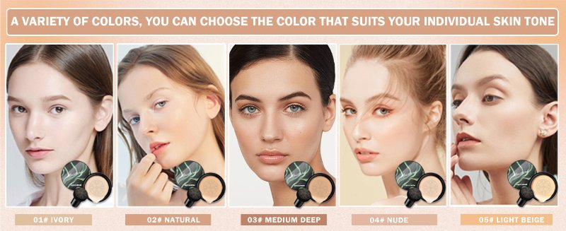 mushroom head air cushion cc cream sunisa foundation full coverage foundation makeup