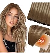 Sunny Hair Genius Weft Human Hair Extensions Balayage Genius Weft Hair Extensions Sew in Real Hum...