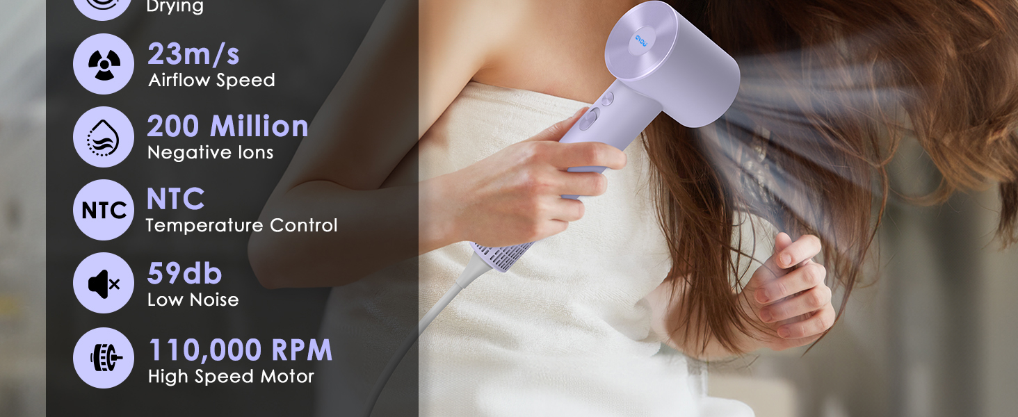 high speed hair dryer