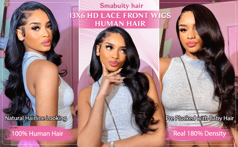 13x6 Body Wave Lace Front Wigs