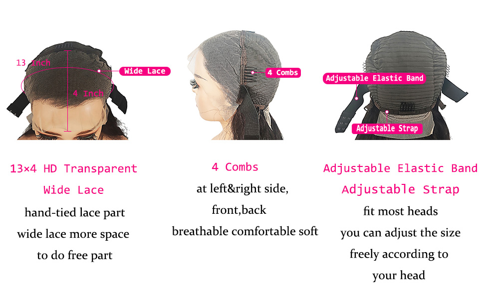 body wave lace front wig