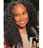 UNICE Bye Bye Knots Glueless Wigs Pre Plucked Jerry Curly 7x5 Pre Cut Lace Front Wigs Human Hair ...