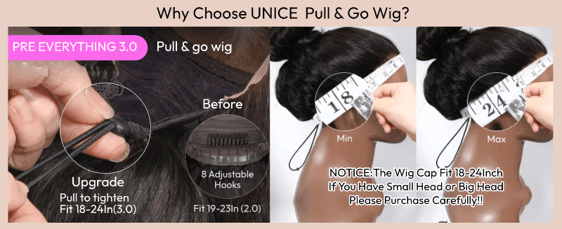 unice short curly bob wigs human hair lace front wigs human hair wig glueless pre plucked pre cut