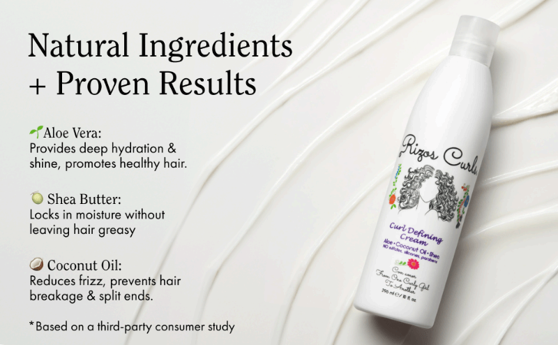 Rizo's curls defining curl mousse curly wavy wavey coil hair thick hair long hair paraben free