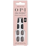 OPI On Point Press On Nails | Short Round Nail Art Press On Nails | 24 Count With Nail Glue | Lon...