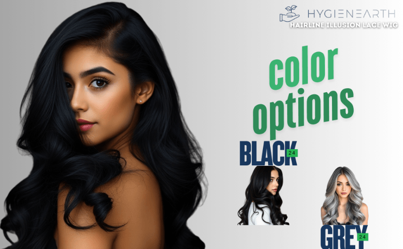 Hair wig color