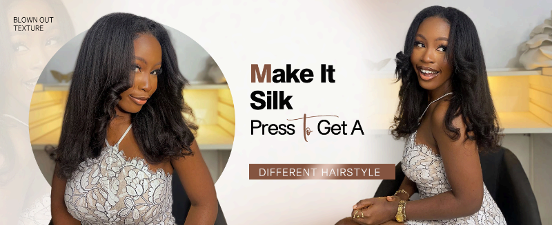 kinky straight human hair 1B