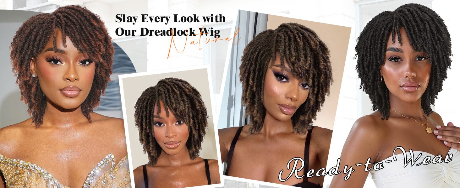 dreadlock wig for women lady dreadlock wig micro braided wigs for black women