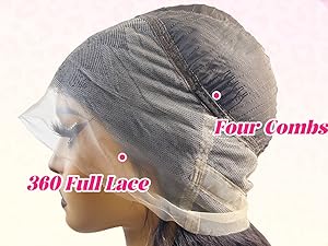 360 lace wigs human hair