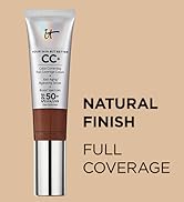 IT Cosmetics CC+ Cream Full Coverage Foundation - Color Correcting Cream, Hydrating Serum & SPF 5...