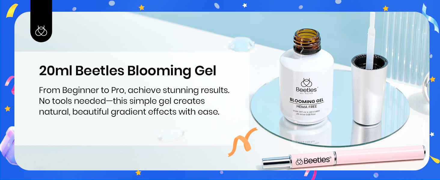 Beetles Nail Blooming Gel
