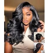 Nadula Bye Bye Slip Feathered Layer Side Part Human Hair Drawstring Wig 200% Density, Glueless Pr...