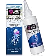 LET'S RESIN Ocean White Epoxy Resin Pigment 167g/5.89oz, High Concentrated Pigment Paste for Epox...