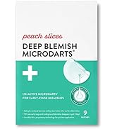 Peach Slices | Deep Blemish Microdarts | Acne Patch | Early Stage & Deep Pimples | Fast-Acting | ...