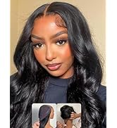 Nadula Bye Bye Knots No Slip Body Wave Drawstring Wig Human Hair, Glueless Pre Cut 7x5 HD Bye Bye...