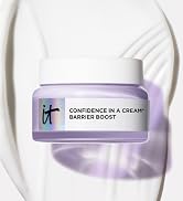 IT Cosmetics Confidence in a Cream Barrier Boost - Skin Barrier Repair Daily Face Moisturizer - C...