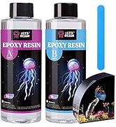 LET'S RESIN Crystal Clear Epoxy Resin, 32oz Bubbles Free Epoxy Resin, Table Top & Bar Top Casting...