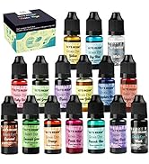 LET'S RESIN Epoxy Resin Paint Pigment 16 Color Concentrated Liquid Epoxy Resin Dye, Colorant for ...