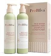 Rice Water Thinning Hair Shampoo & Conditioner - Anti Hair Loss - Regrowth & Thickening