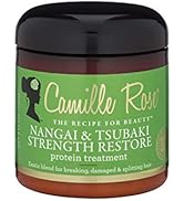 Camille Rose | Nangai & Tsubaki Strength Restore Protein Hair Treatment | Strengthen, Repair & Re...